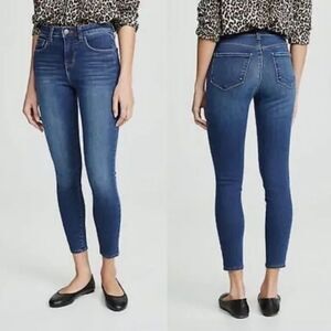 L'AGENCE Womens Margot High-Rise Skinny Jeans in Tuscan Wash Size 28